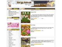 Tablet Screenshot of gryjava.e-gry.net